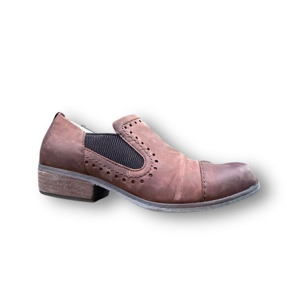 Kork’s by Kork-Ease Whiskey Brown Leather Ankle Booties shoes Women’s size 7 - Picture 11 of 16